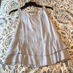 baby blue tank top